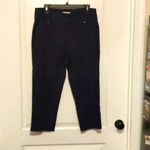 Navy Blue Capris, New, With Tags